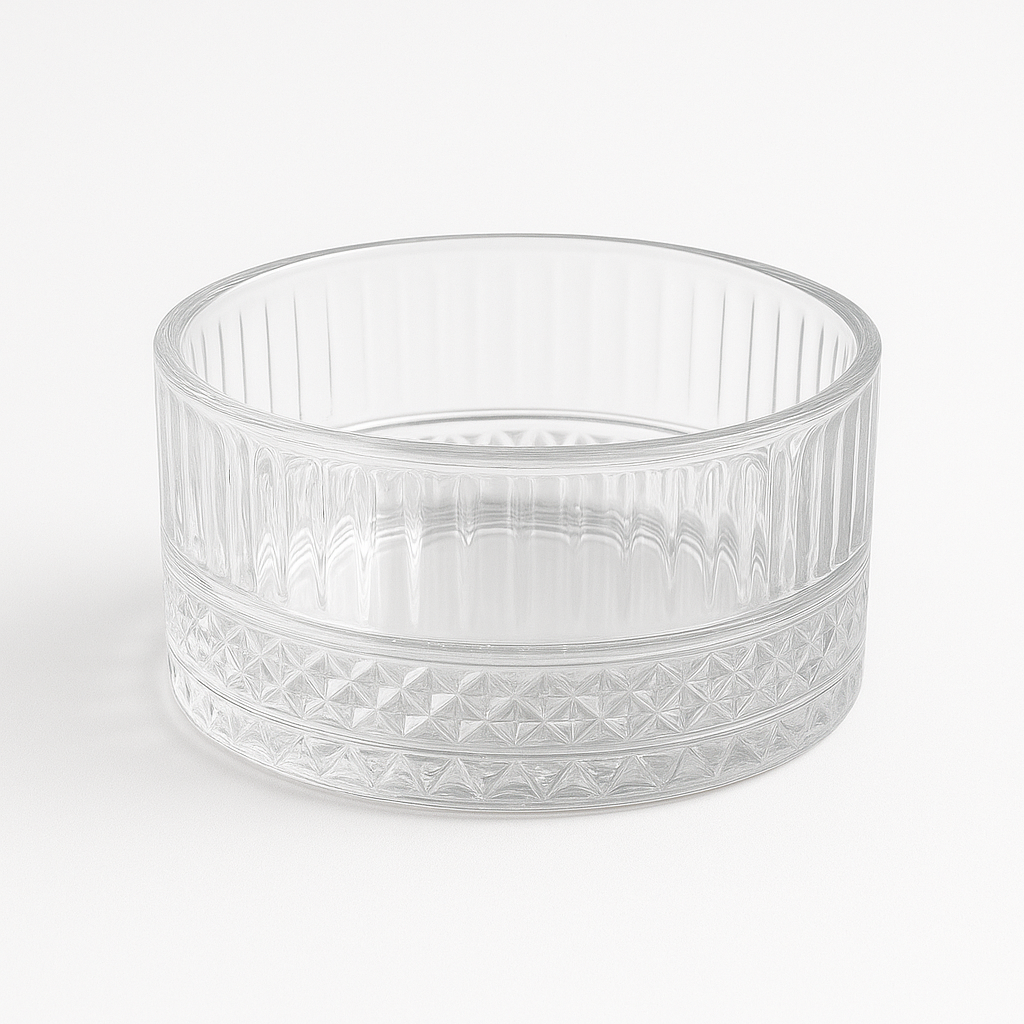 Kristallglas Schale 2er Set